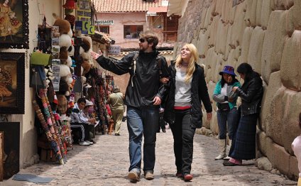 Shopping in Cusco Peru